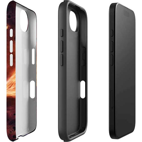 StockTrek Binary System Orbiting near a Black Hole iPhone 16e Impact Case
