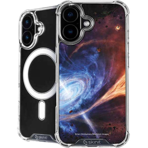 StockTrek Binary System Orbiting near a Black Hole iPhone 17 MagSafe Case
