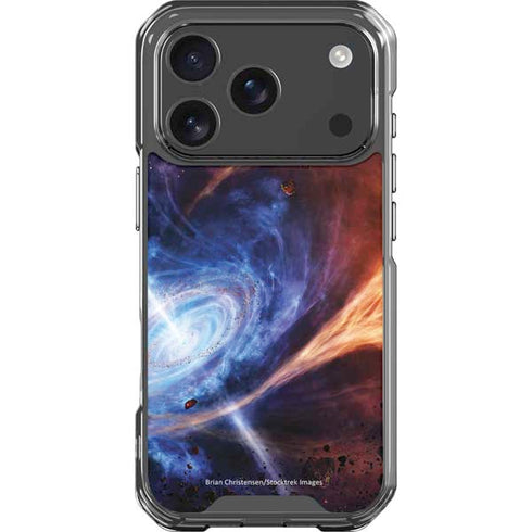 StockTrek Binary System Orbiting near a Black Hole iPhone 18 Pro Clear Case