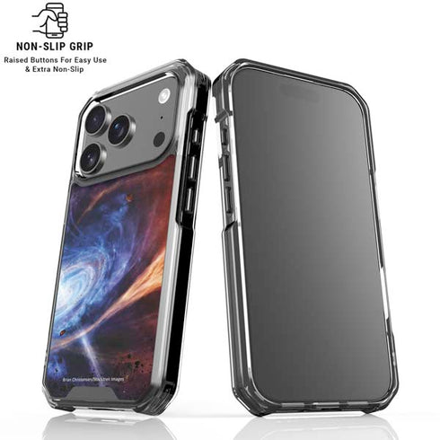 StockTrek Binary System Orbiting near a Black Hole iPhone 18 Pro Clear Case