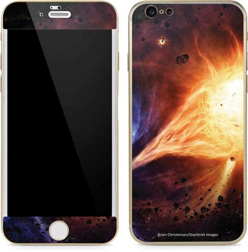 StockTrek Binary System Orbiting near a Black Hole iPhone 6/6s Skin