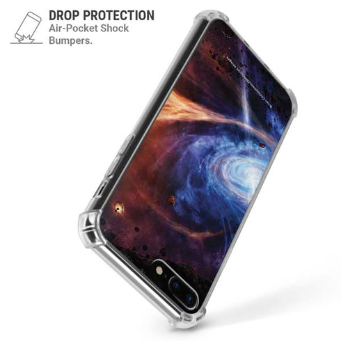 StockTrek Binary System Orbiting near a Black Hole iPhone 7/8 Plus Clear Case