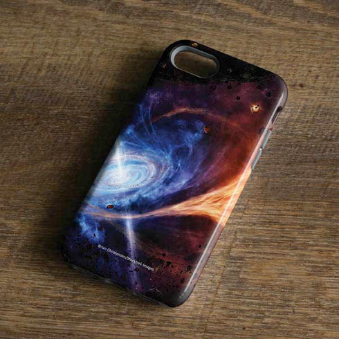 StockTrek Binary System Orbiting near a Black Hole iPhone 8 Pro Case