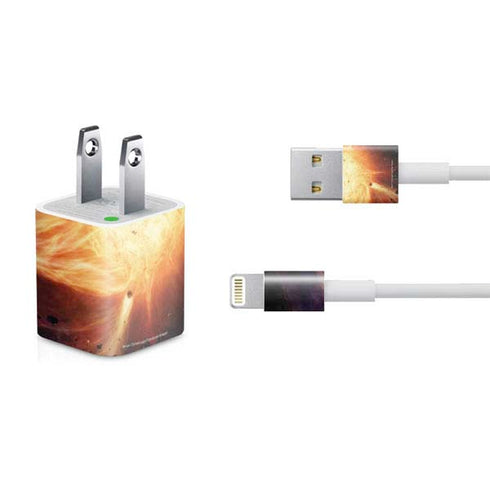 StockTrek Binary System Orbiting near a Black Hole iPhone Charger (5W USB) Skin