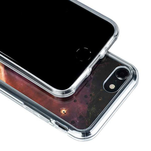 StockTrek Binary System Orbiting near a Black Hole iPhone SE (2nd & 3rd Gen) Clear Case