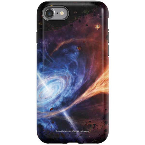 StockTrek Binary System Orbiting near a Black Hole iPhone SE (2nd & 3rd Gen) Pro Case