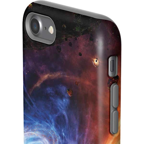 StockTrek Binary System Orbiting near a Black Hole iPhone SE (2nd & 3rd Gen) Pro Case