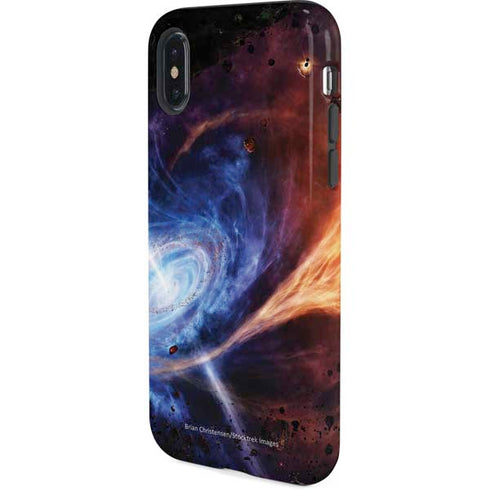 StockTrek Binary System Orbiting near a Black Hole iPhone X Pro Case
