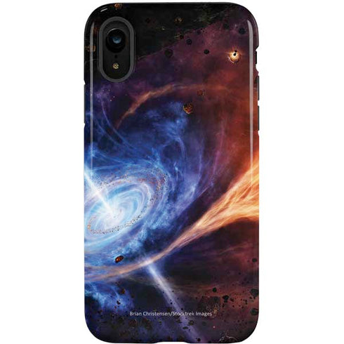 StockTrek Binary System Orbiting near a Black Hole iPhone XR Pro Case
