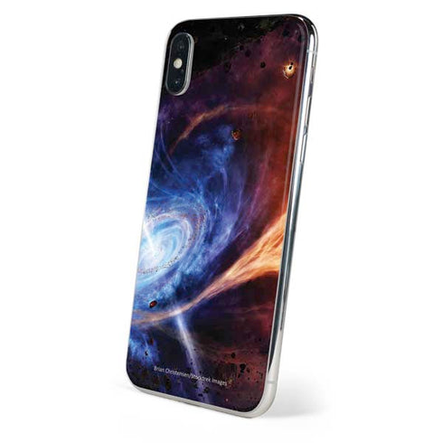 StockTrek Binary System Orbiting near a Black Hole iPhone XS Max Skin