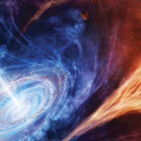 StockTrek Binary System Orbiting near a Black Hole iPhone XS Max Skin