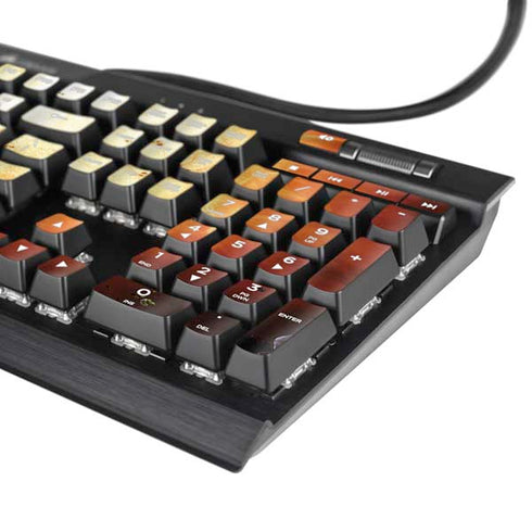 StockTrek Binary System Orbiting near a Black Hole K95 RGB PLATINUM Mechanical Gaming Keyboard Skin