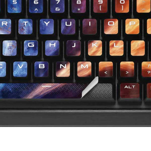 StockTrek Binary System Orbiting near a Black Hole K95 RGB PLATINUM Mechanical Gaming Keyboard Skin