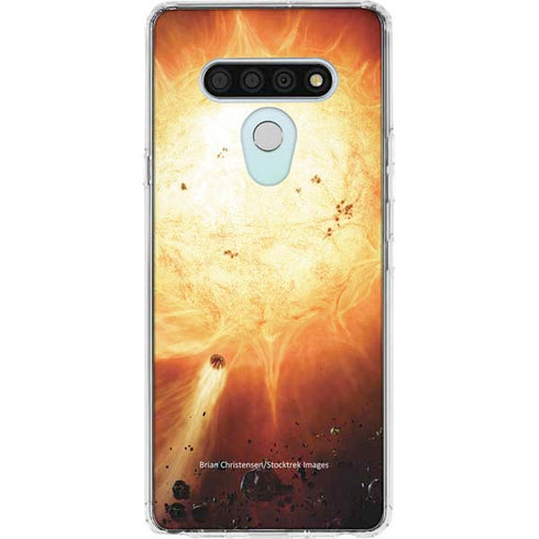 StockTrek Binary System Orbiting near a Black Hole LG Stylo 6 Clear Case
