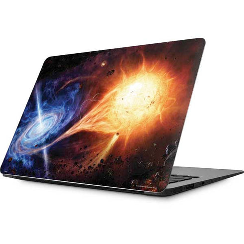 StockTrek Binary System Orbiting near a Black Hole Apple MacBook Skin