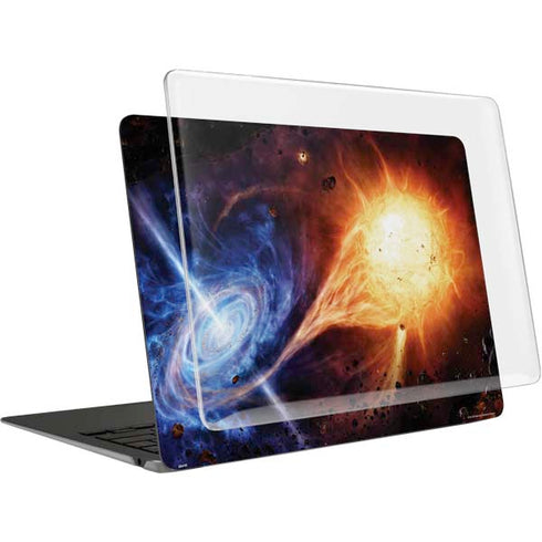 StockTrek Binary System Orbiting near a Black Hole MacBook Air 13in M1 (2021) Case plus Skin