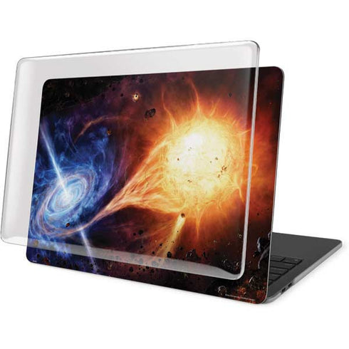 StockTrek Binary System Orbiting near a Black Hole MacBook Pro 13in (2020) Case plus Skin
