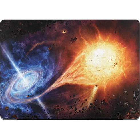 StockTrek Binary System Orbiting near a Black Hole MacBook Pro 14in (2021-24) Skin