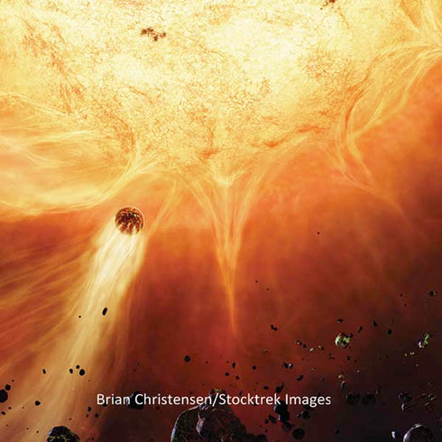 StockTrek Binary System Orbiting near a Black Hole Moto E5 Play Skin