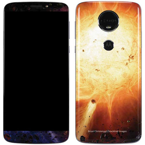 StockTrek Binary System Orbiting near a Black Hole Moto E5 Plus Skin