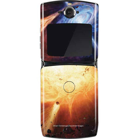 StockTrek Binary System Orbiting near a Black Hole Motorola RAZR Skin