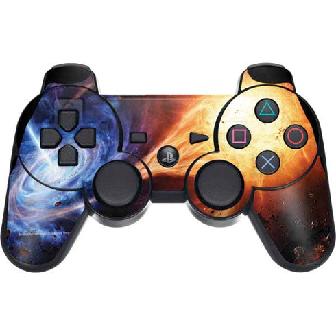 StockTrek Binary System Orbiting near a Black Hole PS3 Dual Shock wireless controller Skin