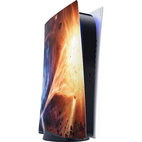 StockTrek Binary System Orbiting near a Black Hole PS5 Digital Edition Console Skin