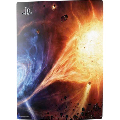 StockTrek Binary System Orbiting near a Black Hole PS5 Digital Edition Console Skin