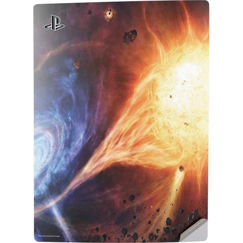 StockTrek Binary System Orbiting near a Black Hole PS5 Digital Edition Console Skin