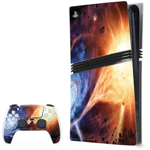 StockTrek Binary System Orbiting near a Black Hole PlayStation PS5 Skins