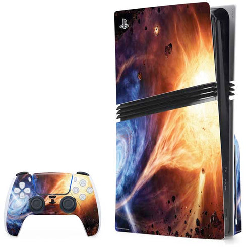 StockTrek Binary System Orbiting near a Black Hole PlayStation PS5 Skins