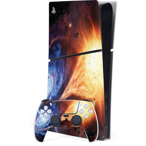 StockTrek Binary System Orbiting near a Black Hole PS5 Slim Digital Edition Bundle Skin