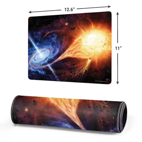 StockTrek Binary System Orbiting near a Black Hole Gaming Mouse Pad