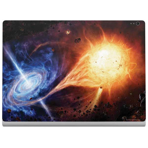 StockTrek Binary System Orbiting near a Black Hole Surface Book 2 13.5in Skin