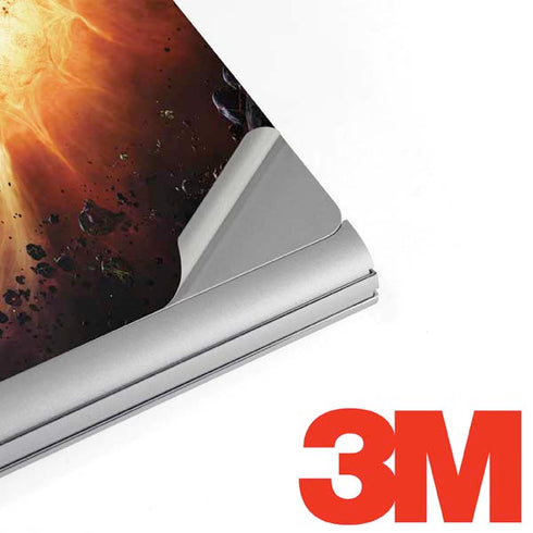 StockTrek Binary System Orbiting near a Black Hole Surface Book 2 13.5in Skin