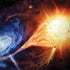 StockTrek Binary System Orbiting near a Black Hole Surface Book 2 13.5in Skin