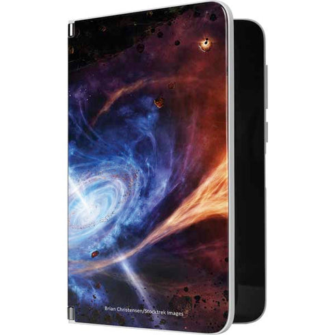 StockTrek Binary System Orbiting near a Black Hole Surface Duo Skin