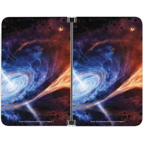 StockTrek Binary System Orbiting near a Black Hole Surface Duo Skin