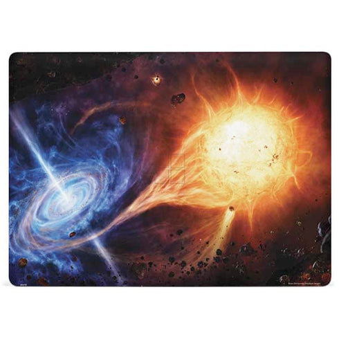 StockTrek Binary System Orbiting near a Black Hole Surface Laptop 2 Skin