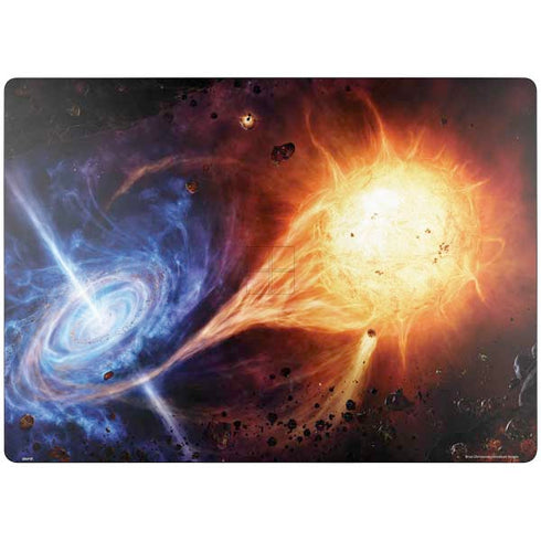 StockTrek Binary System Orbiting near a Black Hole Surface Laptop 7 15in Skin