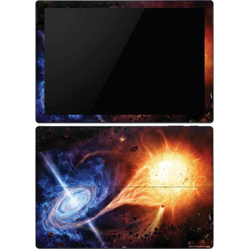 StockTrek Binary System Orbiting near a Black Hole Surface Pro 6 Skin