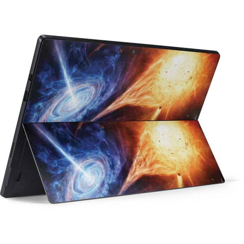 StockTrek Binary System Orbiting near a Black Hole Surface Pro 6 Skin