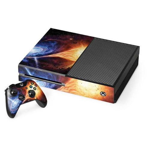 StockTrek Binary System Orbiting near a Black Hole Xbox One Console and Controller Bundle Skin