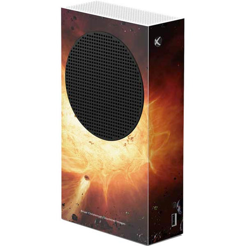 StockTrek Binary System Orbiting near a Black Hole Xbox Series S Console Skin
