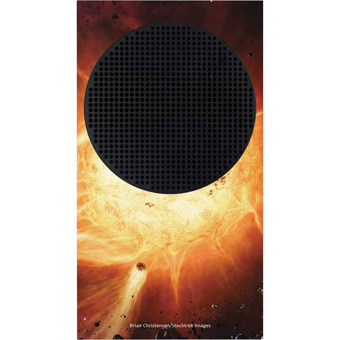 StockTrek Binary System Orbiting near a Black Hole Xbox Series S Console Skin