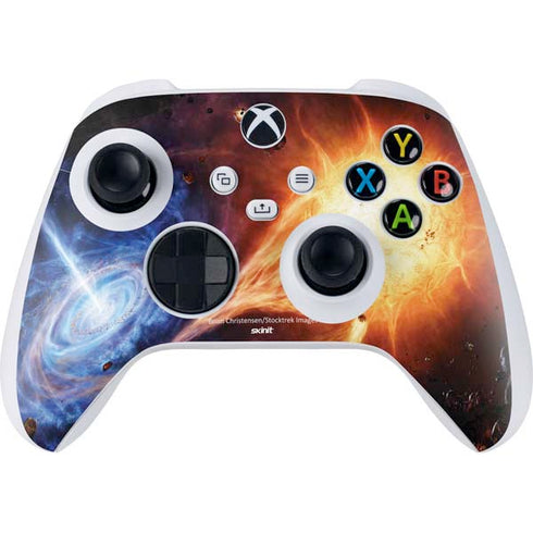 StockTrek Binary System Orbiting near a Black Hole Xbox Series S Controller Skin
