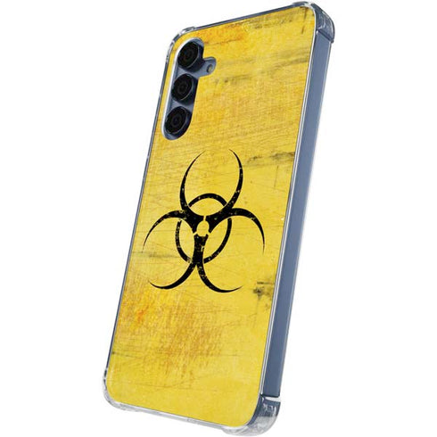 Biohazard Large Galaxy A55 5G Clear Case