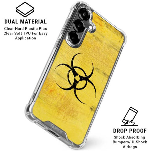 Biohazard Large Galaxy S26 Clear Case