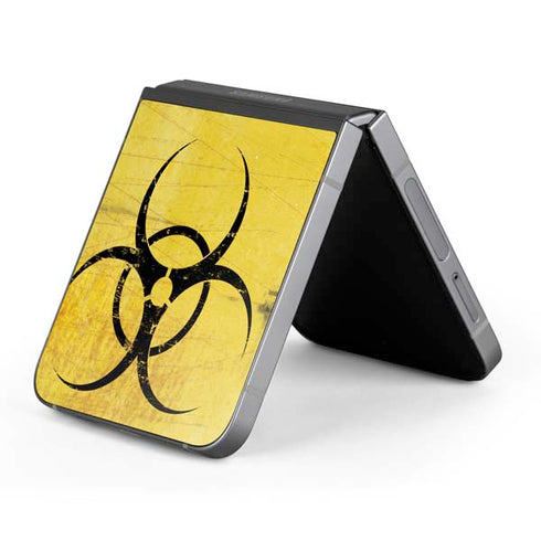 Biohazard Large Galaxy Z Flip6 Skin