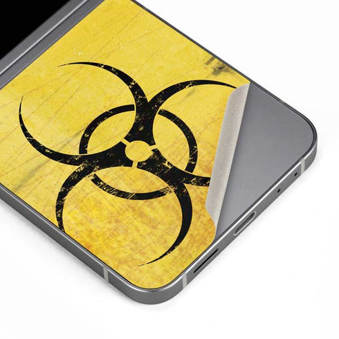 Biohazard Large Galaxy Z Flip6 Skin